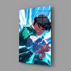 Fist Power Rock Lee Glass Wall Art || Designer Collection by Insigneart USA