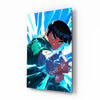 Fist Power Rock Lee Glass Wall Art || Designer Collection by Insigneart USA