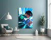 Fist Power Rock Lee Glass Wall Art || Designer Collection by Insigneart USA