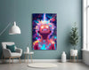 Cosmic Monkey D. Luffy Glass Wall Art || Designer Collection by Insigneart USA