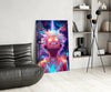 Cosmic Monkey D. Luffy Glass Wall Art || Designer Collection by Insigneart USA