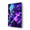 Lightning Kakashi Hatake Glass Wall Art || Designer Collection by Insigneart USA