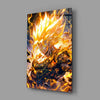 Super Saiyan Gohan Glass Wall Art || Designer Collection by Insigneart USA