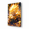 Super Saiyan Gohan Glass Wall Art || Designer Collection by Insigneart USA