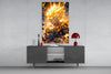 Super Saiyan Gohan Glass Wall Art || Designer Collection by Insigneart USA