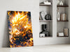 Super Saiyan Gohan Glass Wall Art || Designer Collection by Insigneart USA