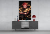 Sand King Gaara Glass Wall Art || Designer Collection by Insigneart USA