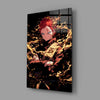 Sand King Gaara Glass Wall Art || Designer Collection by Insigneart USA