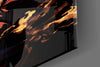 Sand King Gaara Glass Wall Art || Designer Collection by Insigneart USA