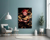 Sand King Gaara Glass Wall Art || Designer Collection by Insigneart USA