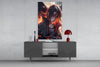 Itachi and Susanoo's Shadow Glass Wall Art || Designer Collection by Insigneart USA