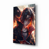 Itachi and Susanoo's Shadow Glass Wall Art || Designer Collection by Insigneart USA
