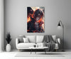 Itachi and Susanoo's Shadow Glass Wall Art || Designer Collection by Insigneart USA