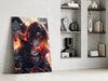 Itachi and Susanoo's Shadow Glass Wall Art || Designer Collection by Insigneart USA