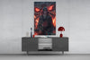 Akatsuki Itachi Glass Wall Art || Designer Collection by Insigneart USA