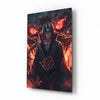 Akatsuki Itachi Glass Wall Art || Designer Collection by Insigneart USA