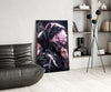 Shadow Queen Glass Wall Art || Designer Collection by Insigneart USA