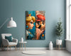 Mario and the Princess Glass Wall Art || Designer Collection by Insigneart USA