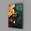 Iron Man and Doctor Doom: A War of Opposites Glass Wall Art || Designer Collection by Insigneart USA