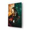Iron Man and Doctor Doom: A War of Opposites Glass Wall Art || Designer Collection by Insigneart USA