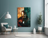 Iron Man and Doctor Doom: A War of Opposites Glass Wall Art || Designer Collection by Insigneart USA