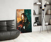 Iron Man and Doctor Doom: A War of Opposites Glass Wall Art || Designer Collection by Insigneart USA