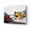 The Creation of Heroes Glass Wall Art || Designer Collection by Insigneart USA