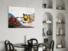The Creation of Heroes Glass Wall Art || Designer Collection by Insigneart USA