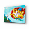 Homer's Genesis Glass Wall Art || Designer Collection by Insigneart USA