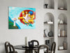 Homer's Genesis Glass Wall Art || Designer Collection by Insigneart USA