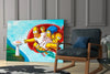 Homer's Genesis Glass Wall Art || Designer Collection by Insigneart USA