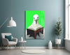 Educated Seagull Glass Wall Art || Designer Collection by Insigneart USA