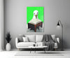 Educated Seagull Glass Wall Art || Designer Collection by Insigneart USA