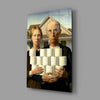 American Nightmare Glass Wall Art || Designer Collection by Insigneart USA