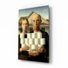 American Nightmare Glass Wall Art || Designer Collection by Insigneart USA