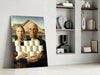 American Nightmare Glass Wall Art || Designer Collection by Insigneart USA