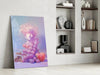 Grape Goddess Glass Wall Art || Designer Collection by Insigneart USA