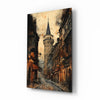 Galata Street Glass Wall Art || Designer Collection by Insigneart USA
