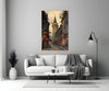 Galata Street Glass Wall Art || Designer Collection by Insigneart USA