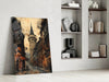 Galata Street Glass Wall Art || Designer Collection by Insigneart USA