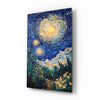 Starry Night Review Glass Wall Art || Designer Collection by Insigneart USA