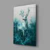 Mint Deer Glass Wall Art || Designer Collection by Insigneart USA