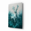 Mint Deer Glass Wall Art || Designer Collection by Insigneart USA