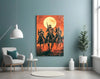 Cowboy Empire Glass Wall Art || Designer Collection by Insigneart USA