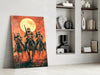 Cowboy Empire Glass Wall Art || Designer Collection by Insigneart USA