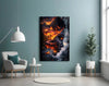 The Fire Within Glass Wall Art || Designer Collection by Insigneart USA
