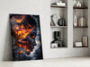 The Fire Within Glass Wall Art || Designer Collection by Insigneart USA