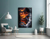 The Fire Within Glass Wall Art || Designer Collection by Insigneart USA