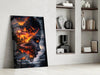 The Fire Within Glass Wall Art || Designer Collection by Insigneart USA