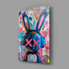 Graffiti Rabbit Glass Wall Art || Designer Collection by Insigneart USA